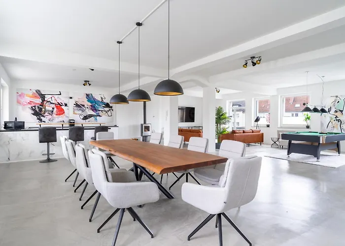 Apartmán Beyond Living I 235 M² Loft I Billard I Kamin